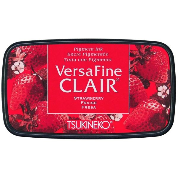 VersaFine Clair Stamp Pad Strawberry