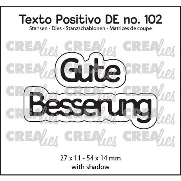 CreaLies Texto Positivo No. 102 DE Gute Besserung