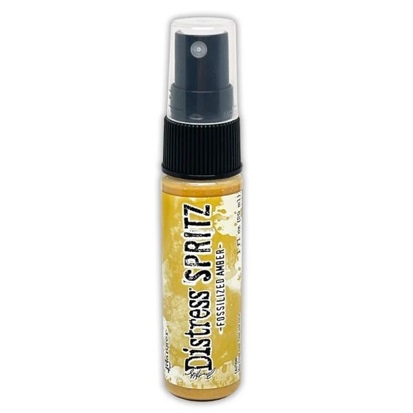 Tim Holtz Distress Spritz Fossilized Amber