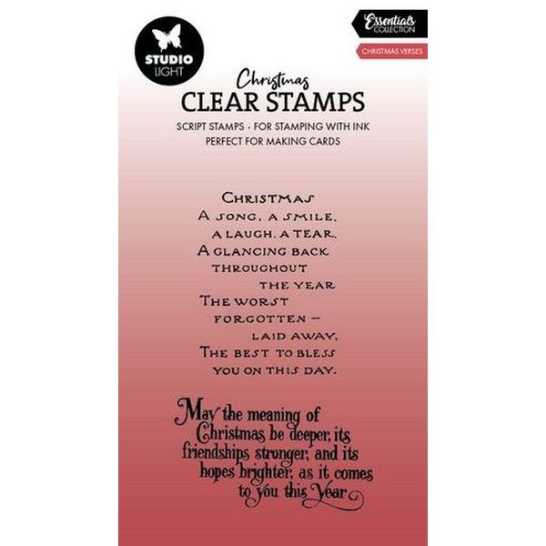 Studio Light Essentials Christmas Clearstamps No.713