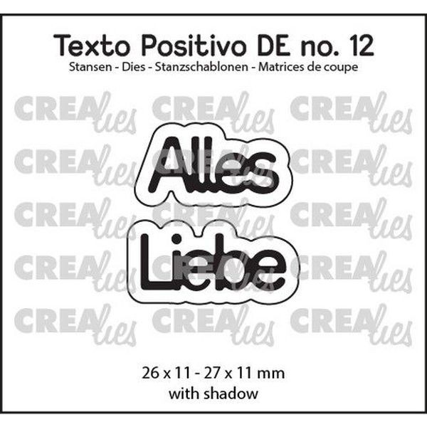 CreaLies Texto Positivo No. 12 DE Alles Liebe