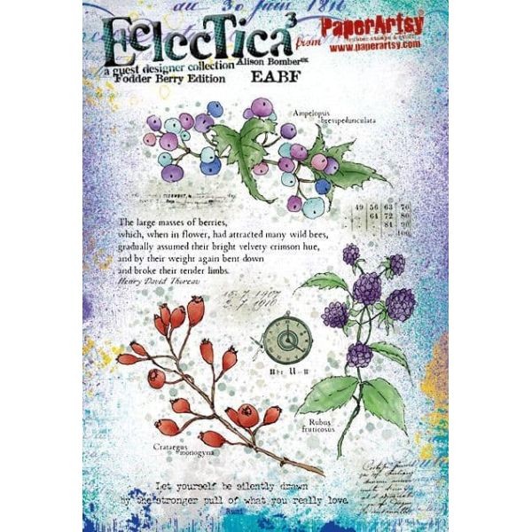 Paper Artsy Eclectica by Alison Bomber Berry Edition